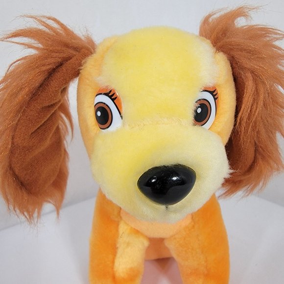 Walt Disney Productions Vintage Plus Lady and the Tramp Stuffed Animal 6" - Picture 2 of 8